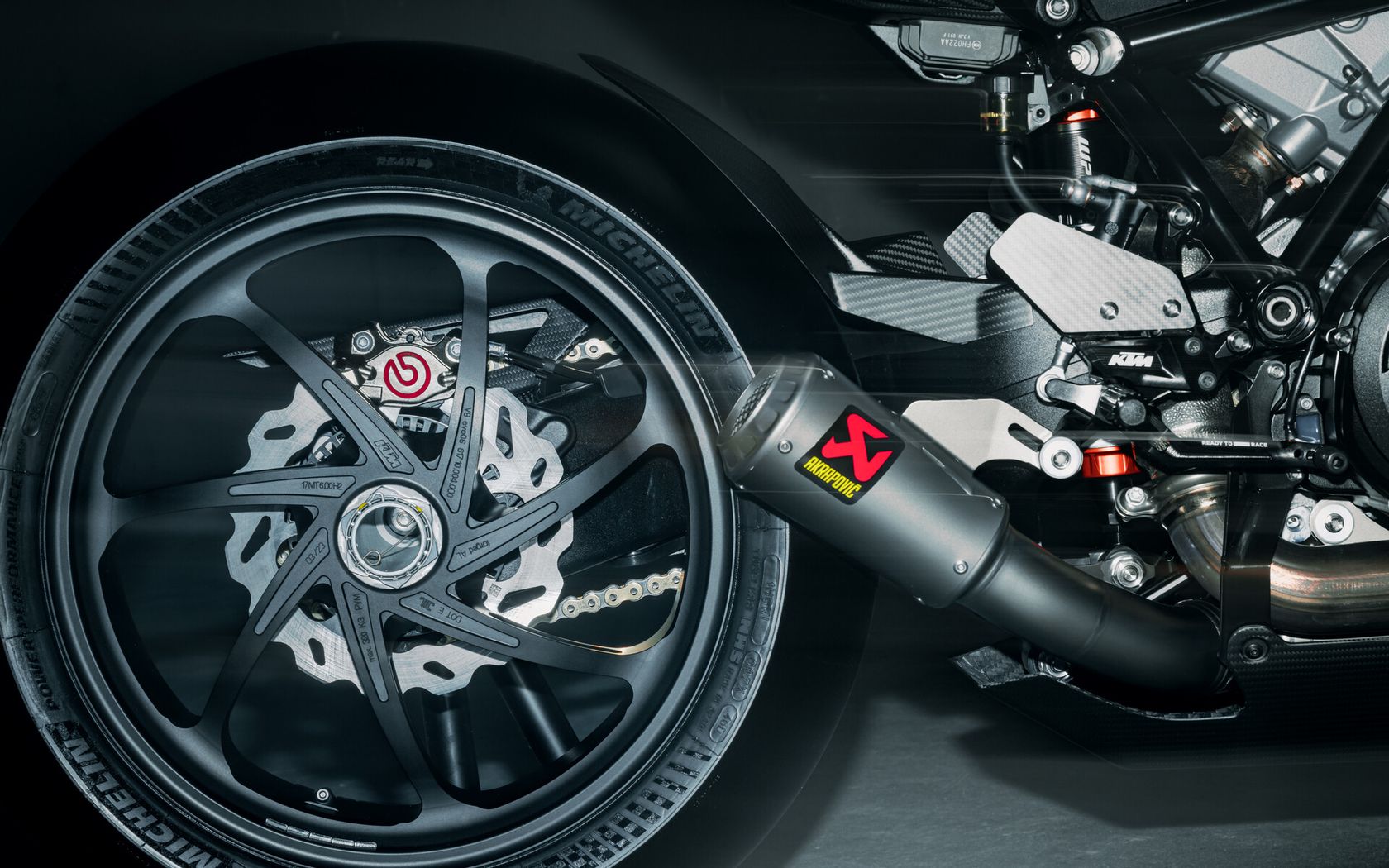 KTM 1390 Super Duke RR Track 2026 en détail