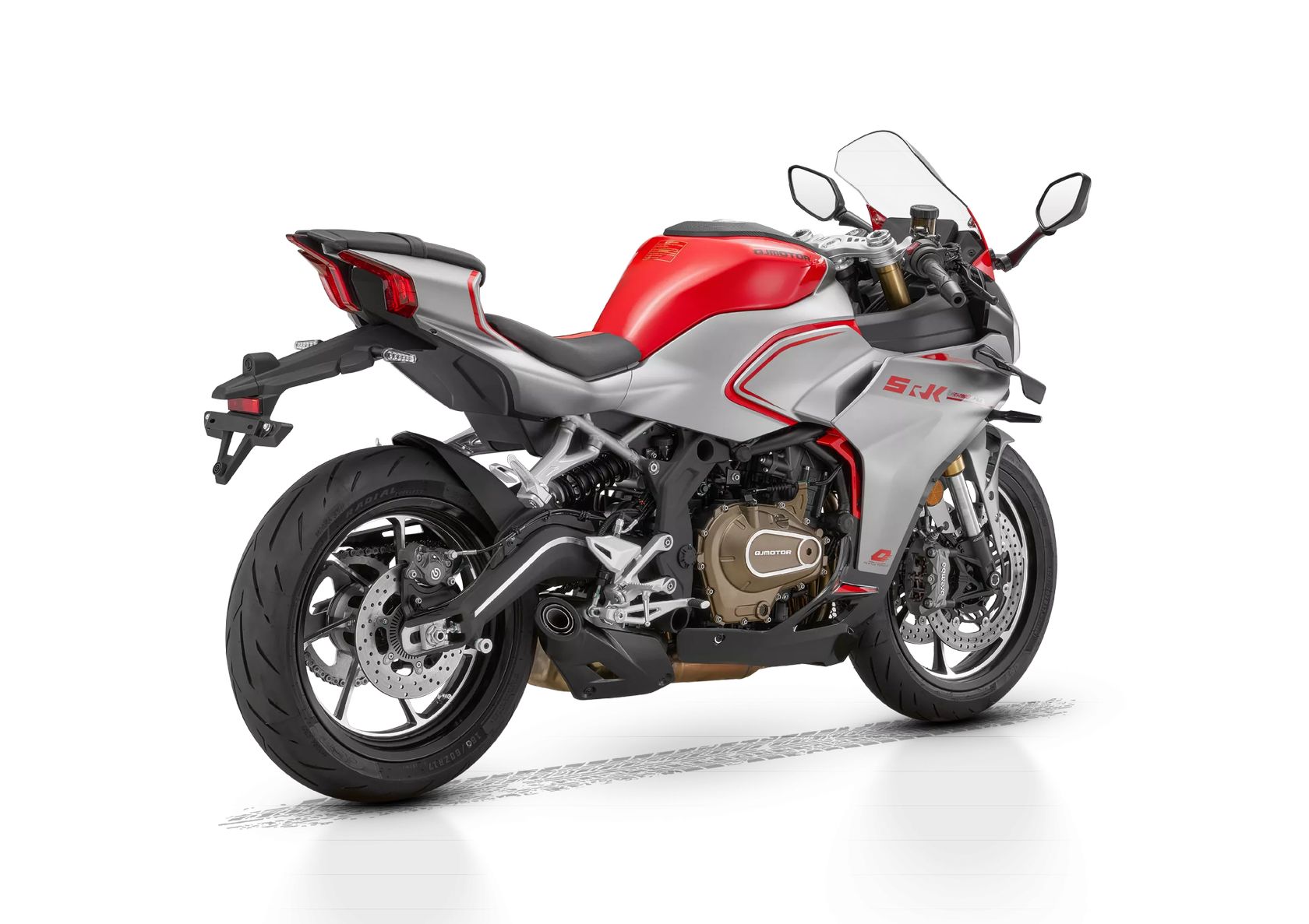 QJMotor SRK 421 RR 2026 vue arrière droit