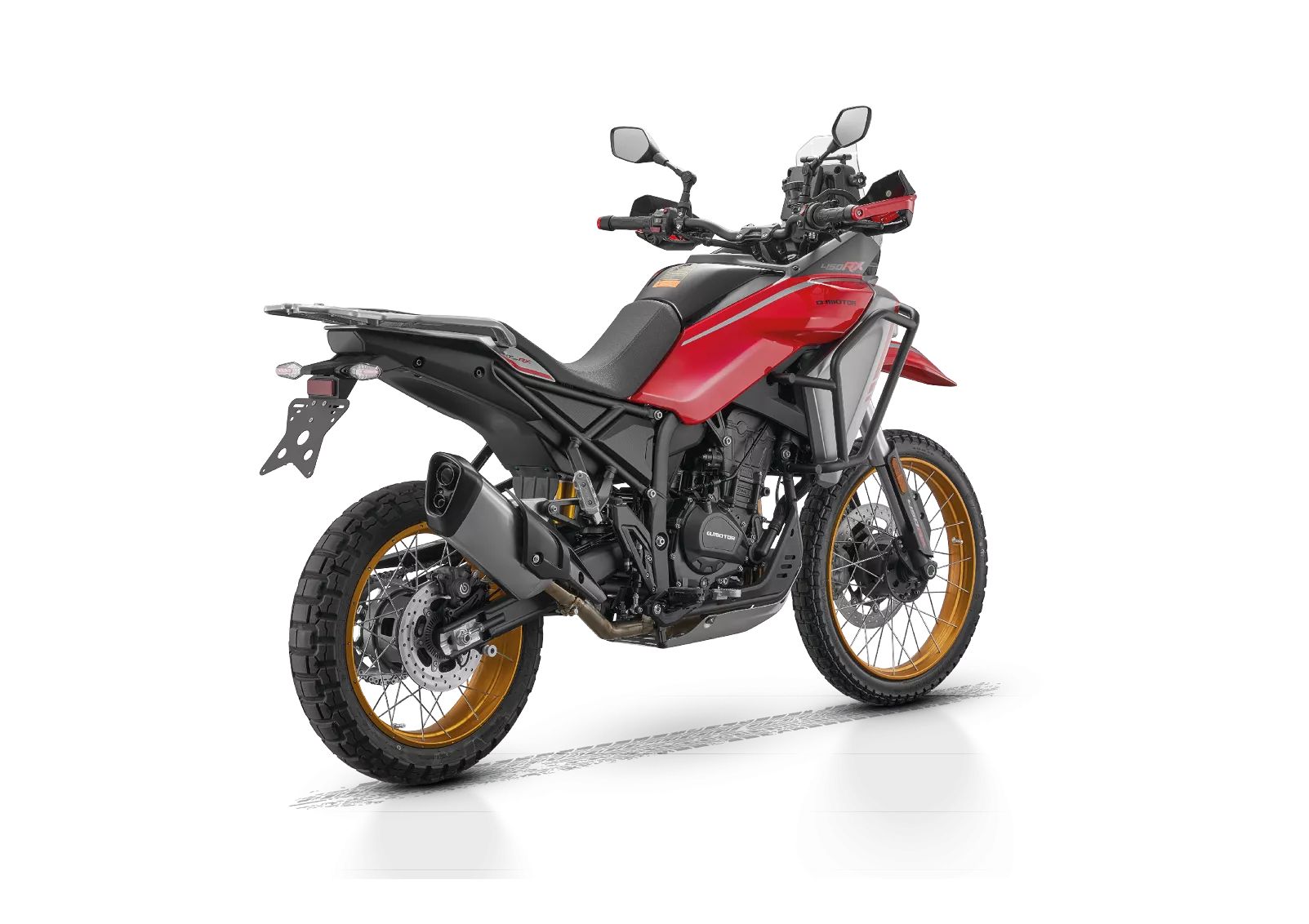 QJMotor SRT 450 RX 2026 vue arrière droit QJMotor SRT 450 RX 2026 vue arrière droit