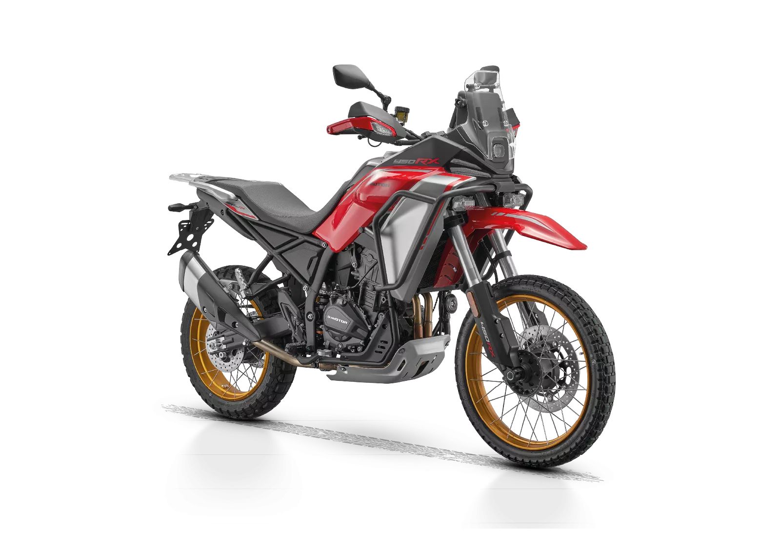 QJMotor SRT 450 RX 2026 vue avant droit QJMotor SRT 450 RX 2026 vue avant droit