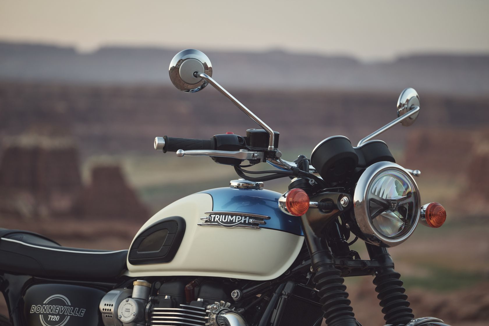 Triumph Bonneville T120 2026 en détail