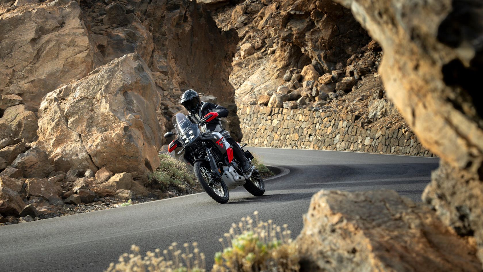 Yamaha Ténéré 700 World Raid 2026 en action