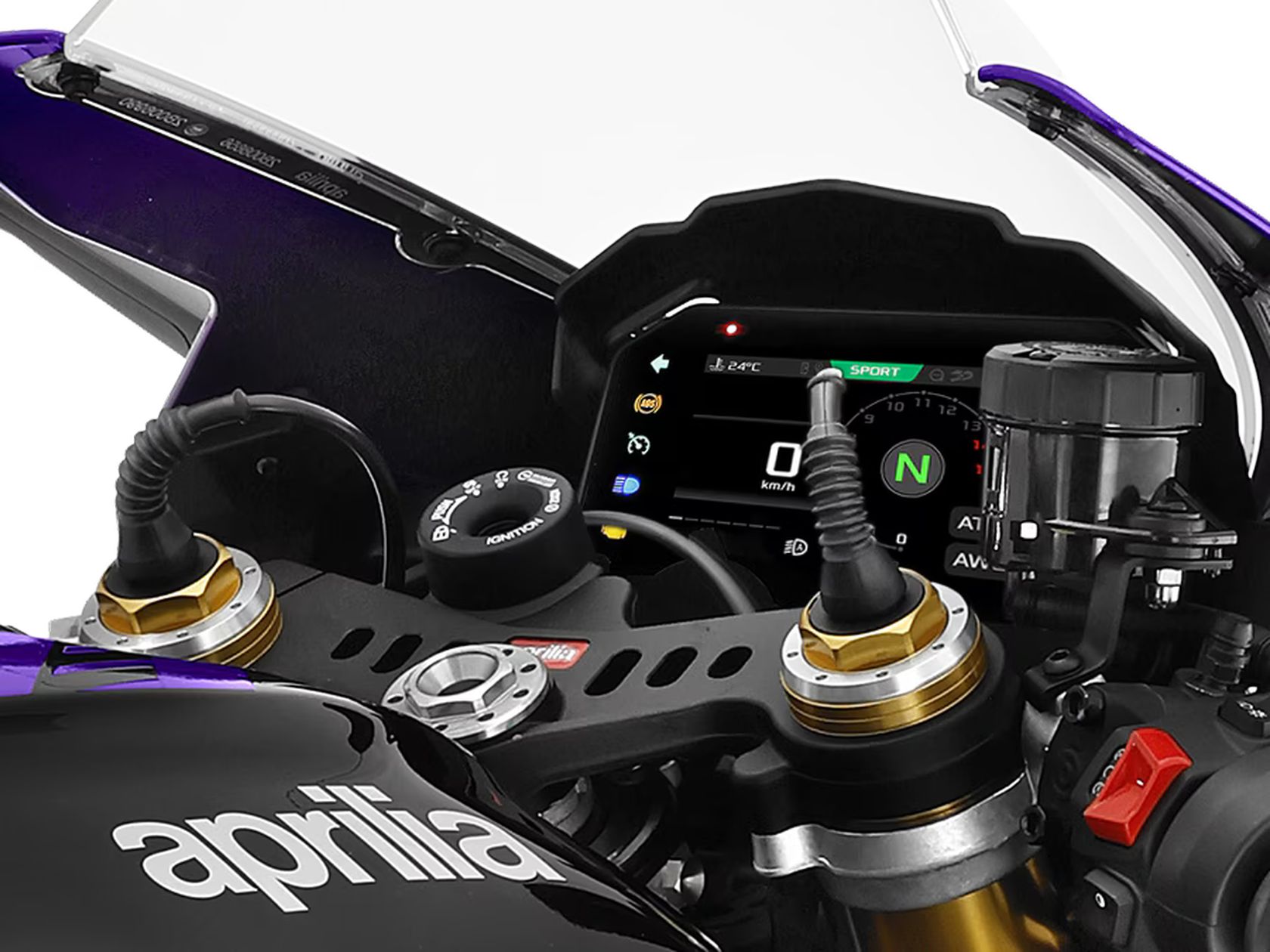 Ecran Aprilia RSV4 Factory 2026 Ecran Aprilia RSV4 Factory 2026