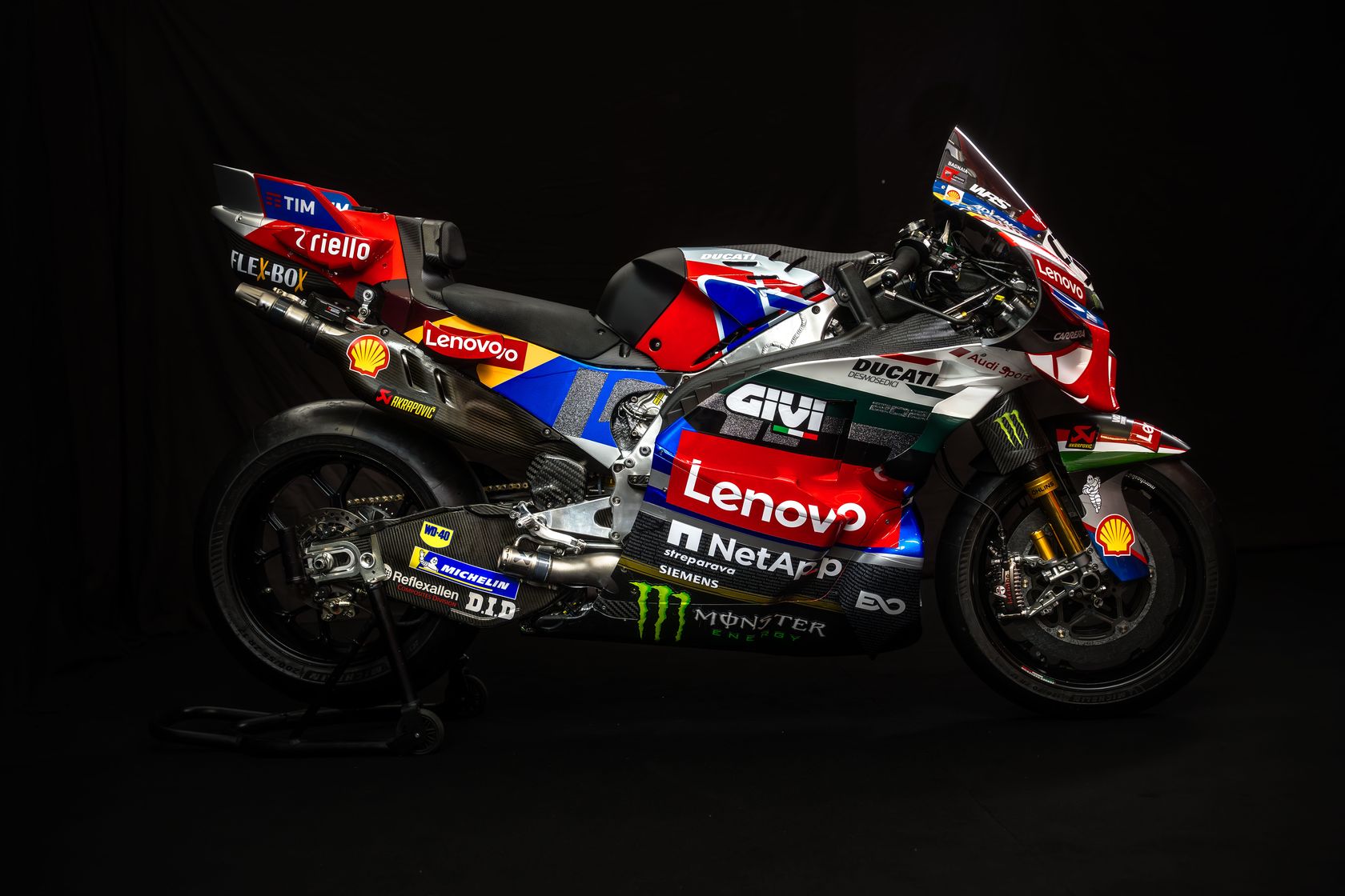 Ducati DesmosediciGP livrée spéciale 100 ans