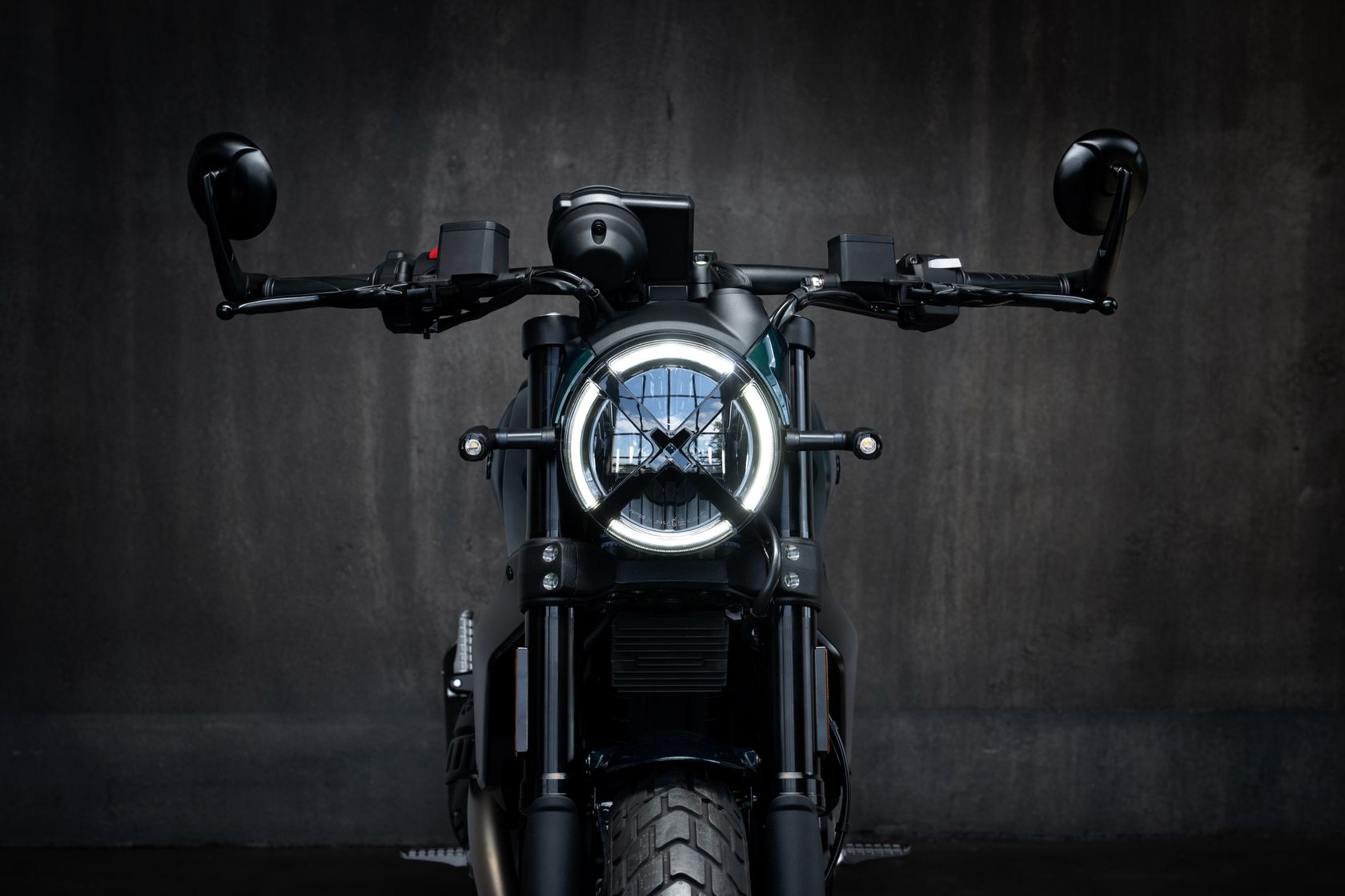 Face avant Ducati Scrambler Nighshift 2026 Face avant Ducati Scrambler Nighshift 2026