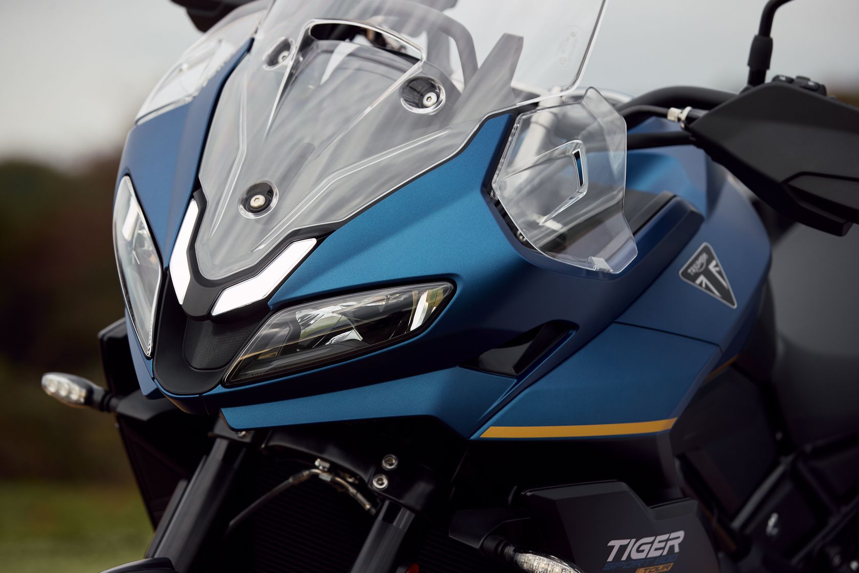 Face avant Triumph Tiger Sport 800 tour 2026 Face avant Triumph Tiger Sport 800 tour 2026
