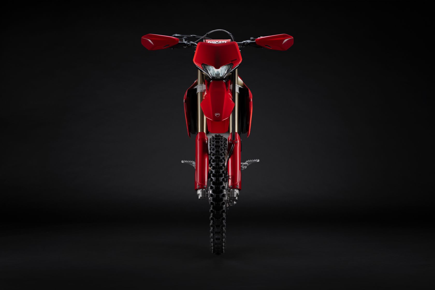 Ducati Desmo450 EDS 2027 vue de face