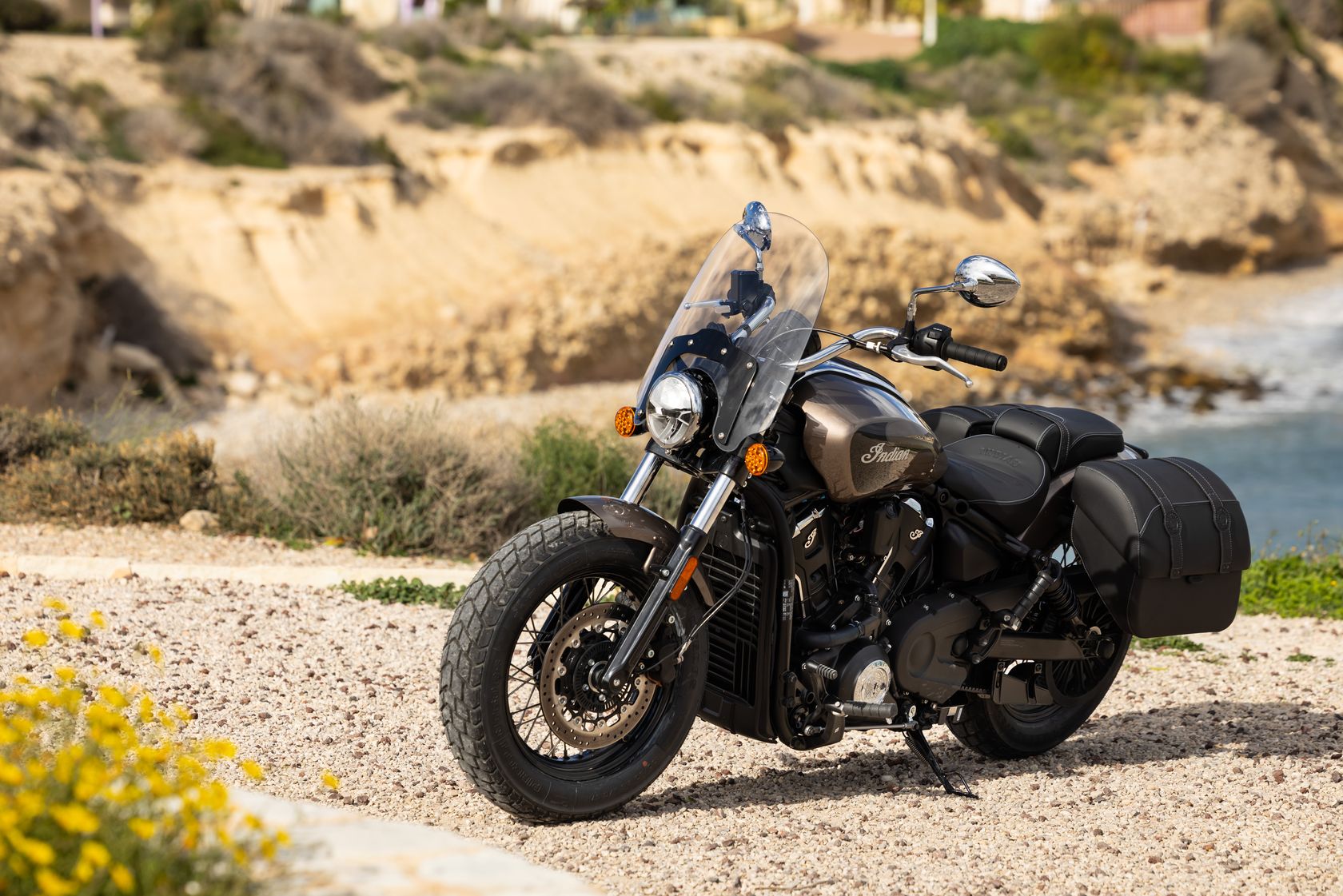 Indian Super Scout 2026 vue avant gauche