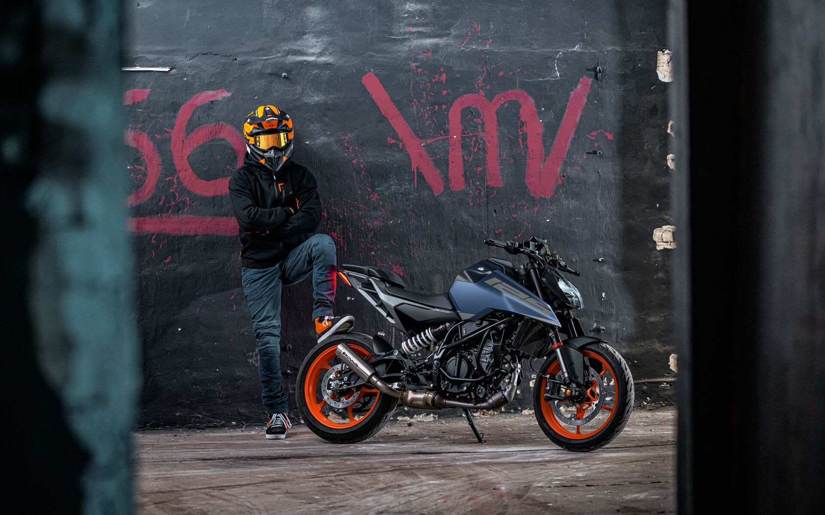 KTM 125 Duke 2026 en statique