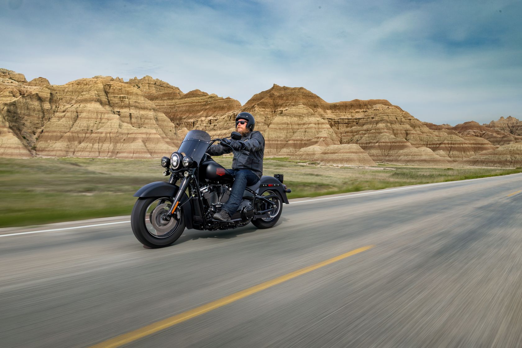 Harley Davidson Deadwood 2026 en action