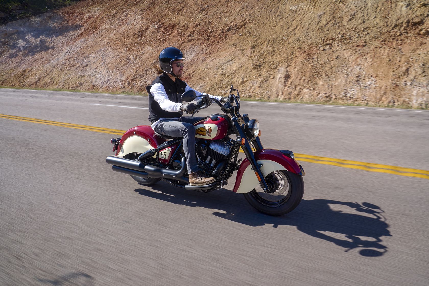 Indian Chief Vintage Sturgis Edition 2026 en action