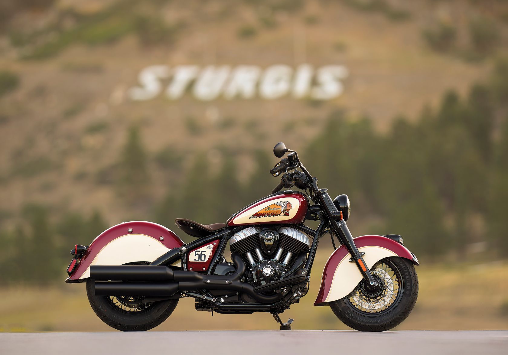 Indian Chief Vintage Sturgis Edition 2026 vue de profil