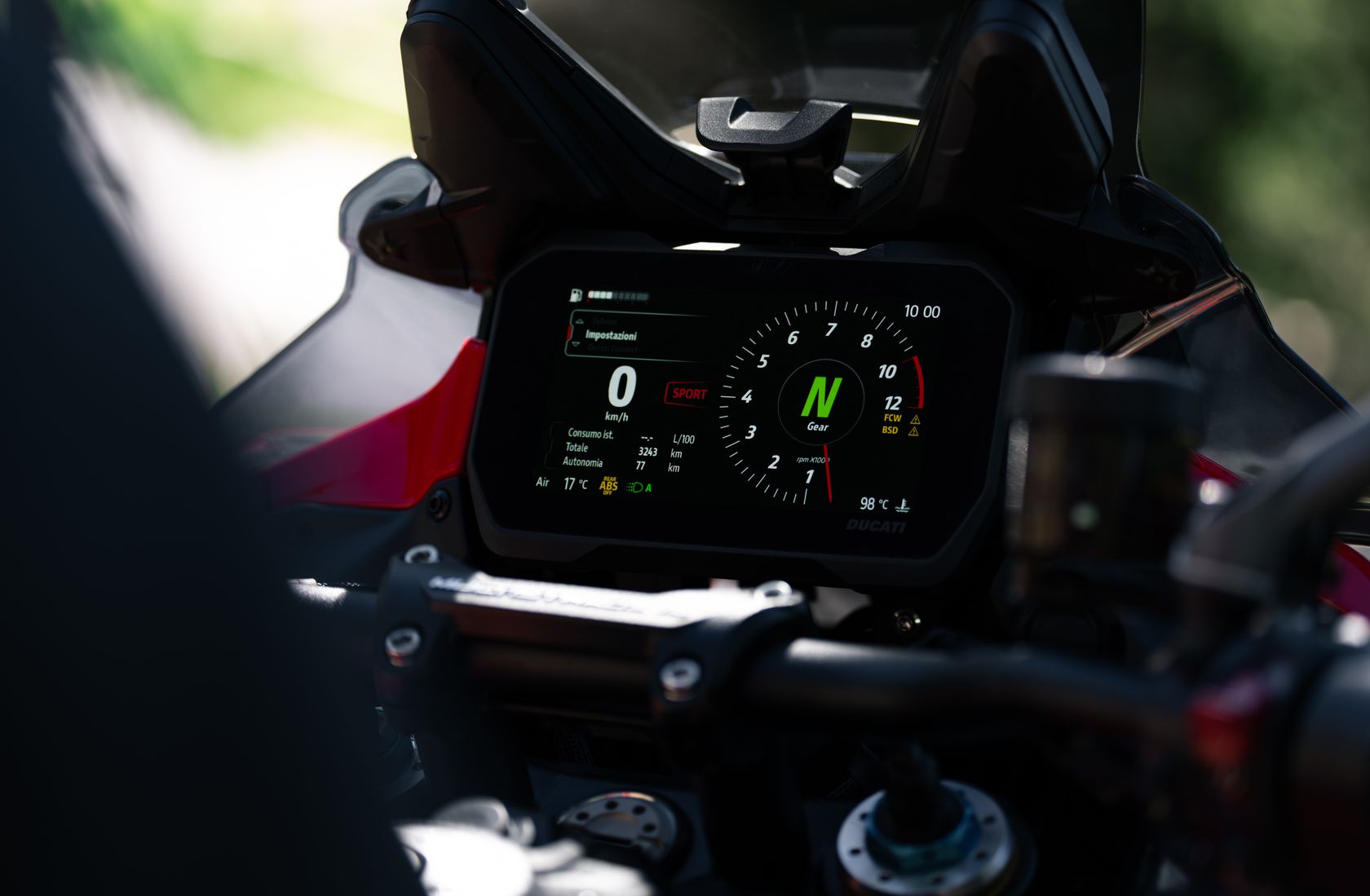Ecran Ducati Multistrada Pikes Peak 2027 Ecran Ducati Multistrada Pikes Peak 2027