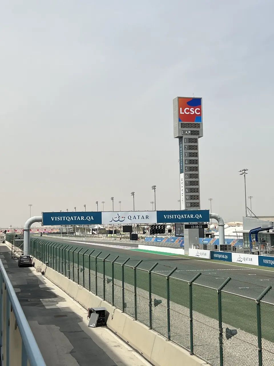 Stands du circuit de Losail au Qatar