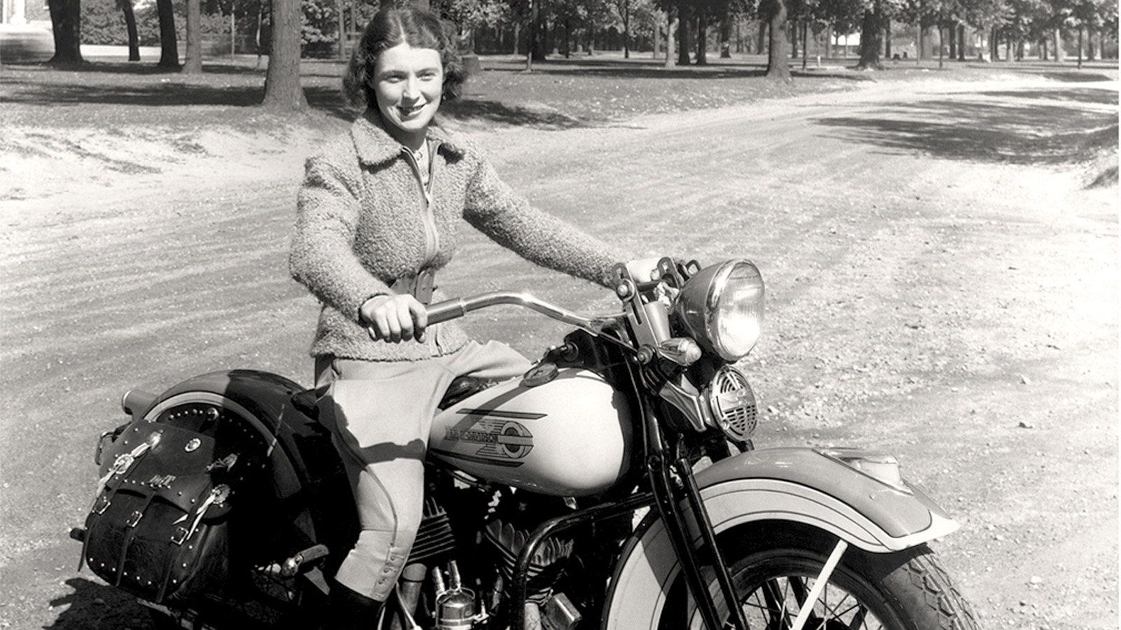 Histoire de la femme et la moto