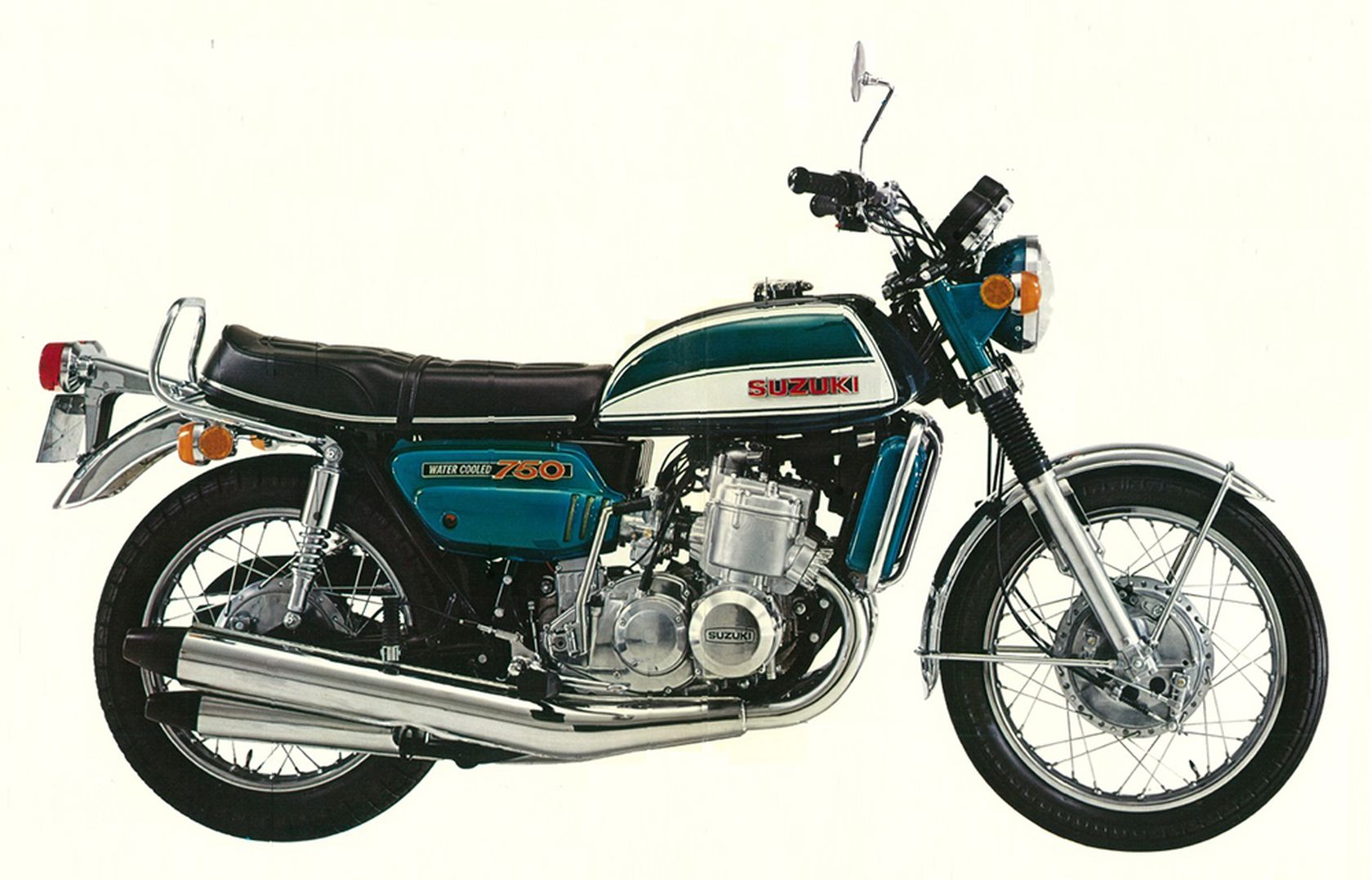 Suzuki GT750 de 1971 Suzuki GT750 de 1971