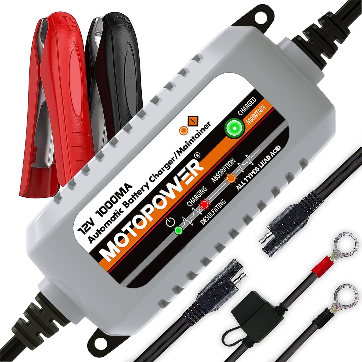 Chargeur de batterie moto MotoPower