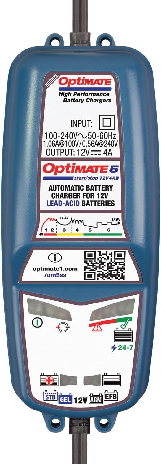 Chargeur de batterie moto Optimate