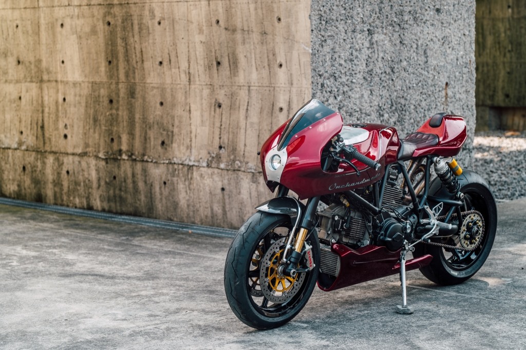 Ducati 900 MHE customisée
