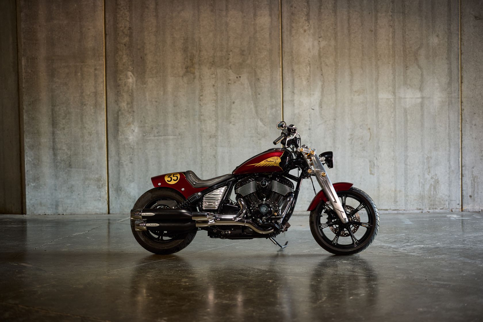 Concept moto Indian Girder 2026