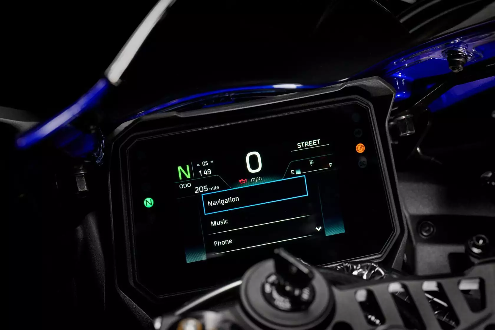 Ecran Yamaha R9 2026