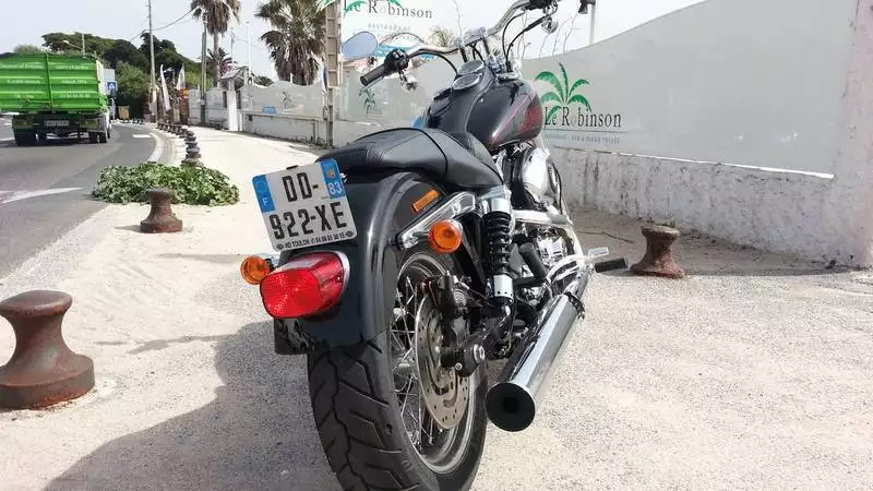 Arriere Harley Low Rider