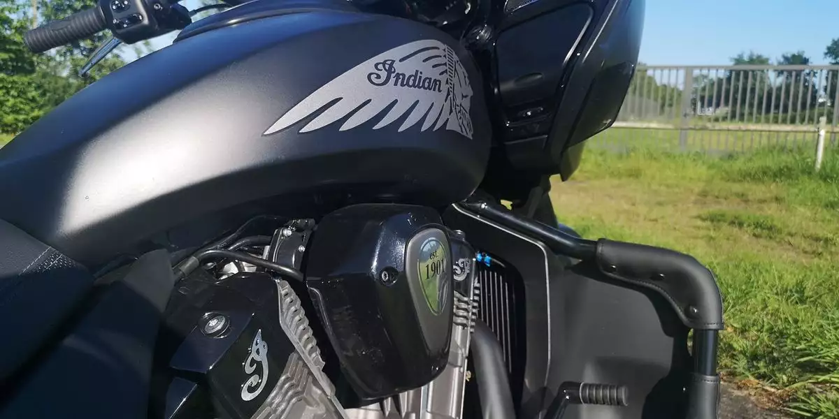 Indian Challenger 2021 - logo réservoir