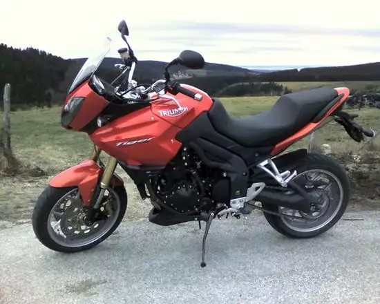 Triumph Tiger 1050 profil gauche