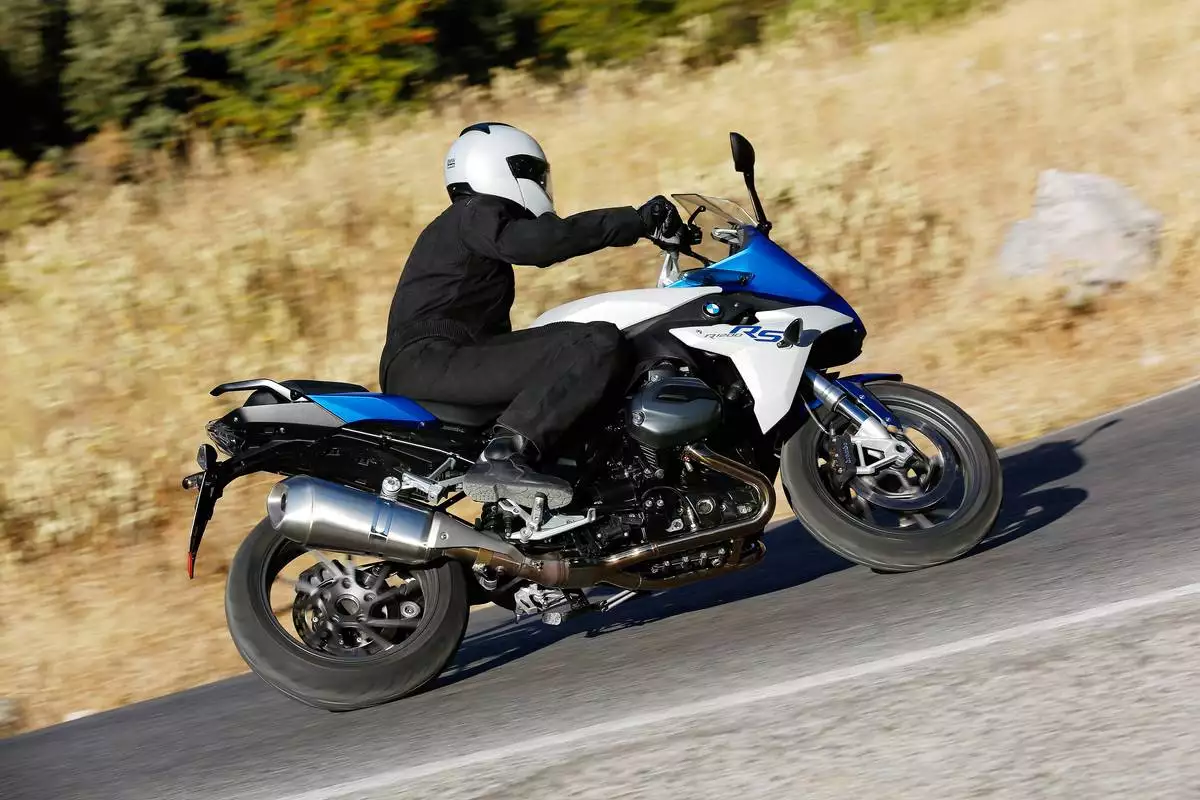 BMW R1200RS sur l'angle... encore