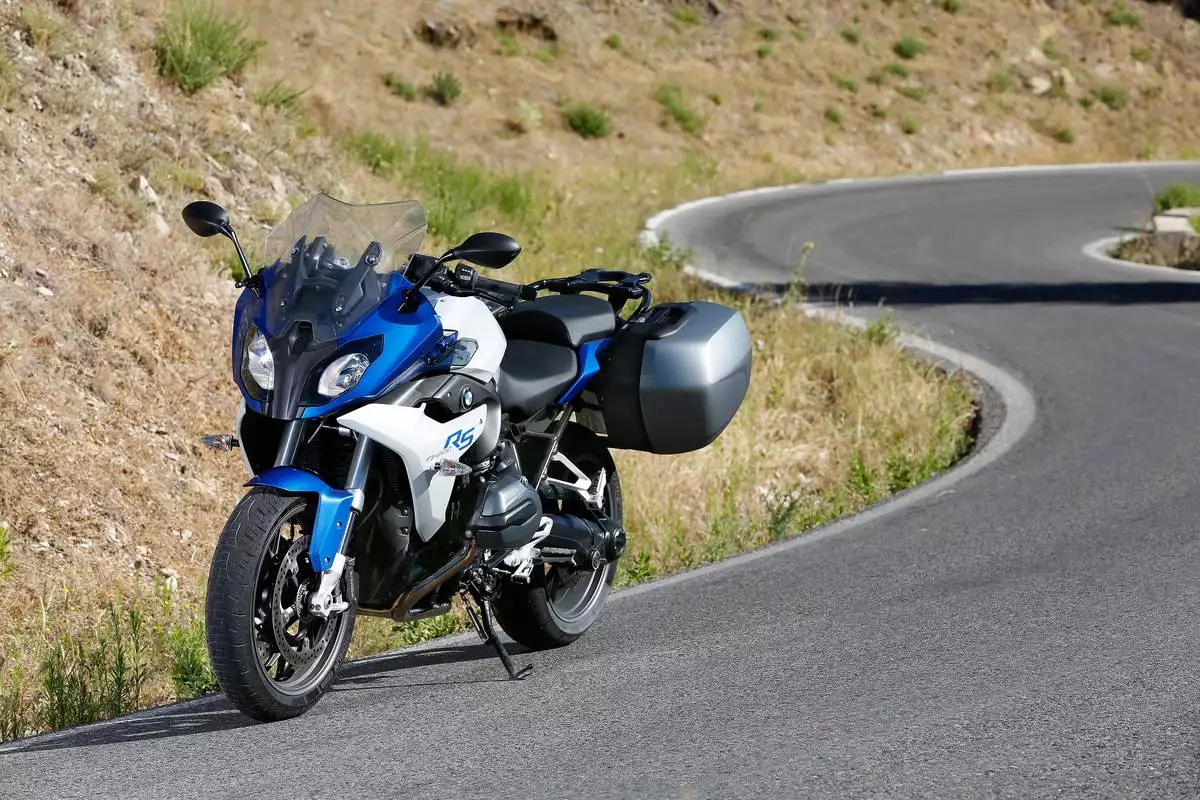 BMW R1200RS avec valises