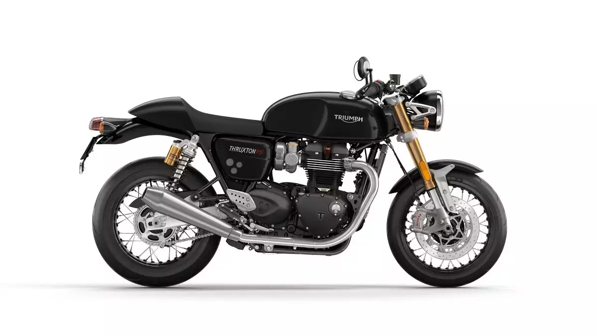 Triumph Thruxton 1200 RS noire