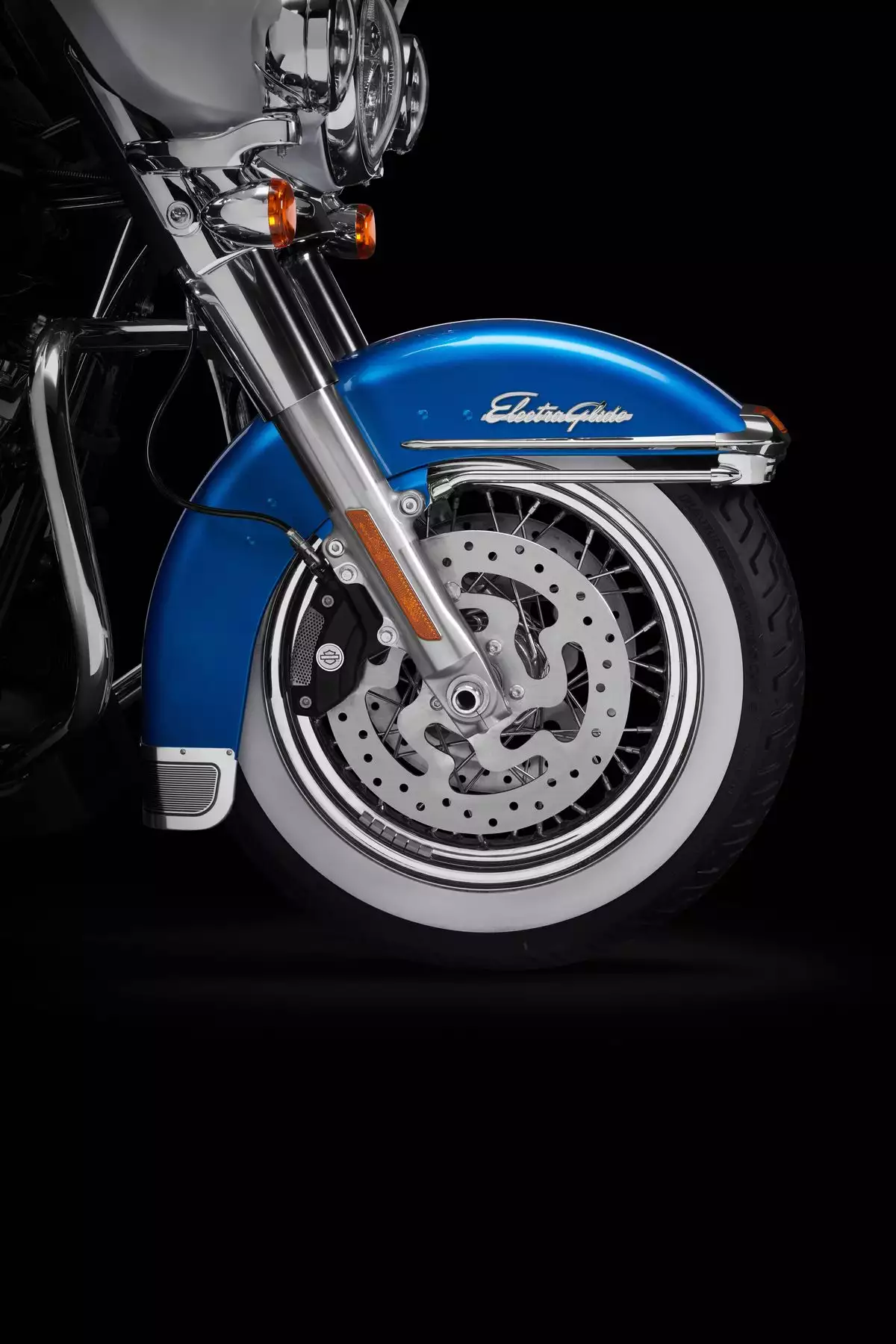 Pneus flancs blancs Harley Electra Glide Revival