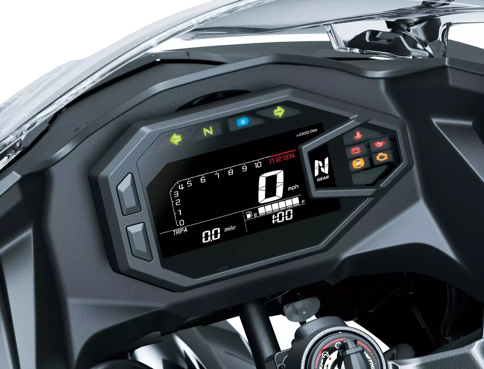 Tableau de bord Kawasaki Ninja 500 SE 2024