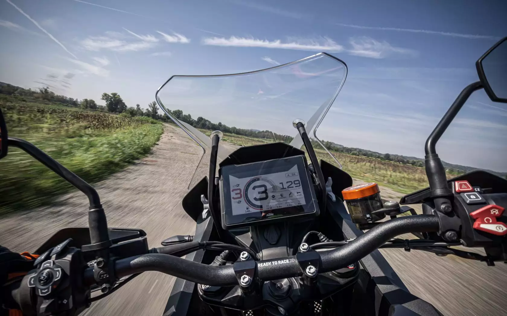 Tableau de bord KTM 1290 Super Adventure S 2024 Tableau de bord KTM 1290 Super Adventure S 2024