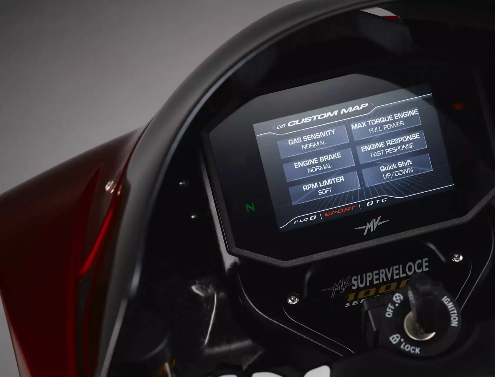 Tableau de bord MV Agusta Superveloce 1000 Serie Oro Tableau de bord MV Agusta Superveloce 1000 Serie Oro