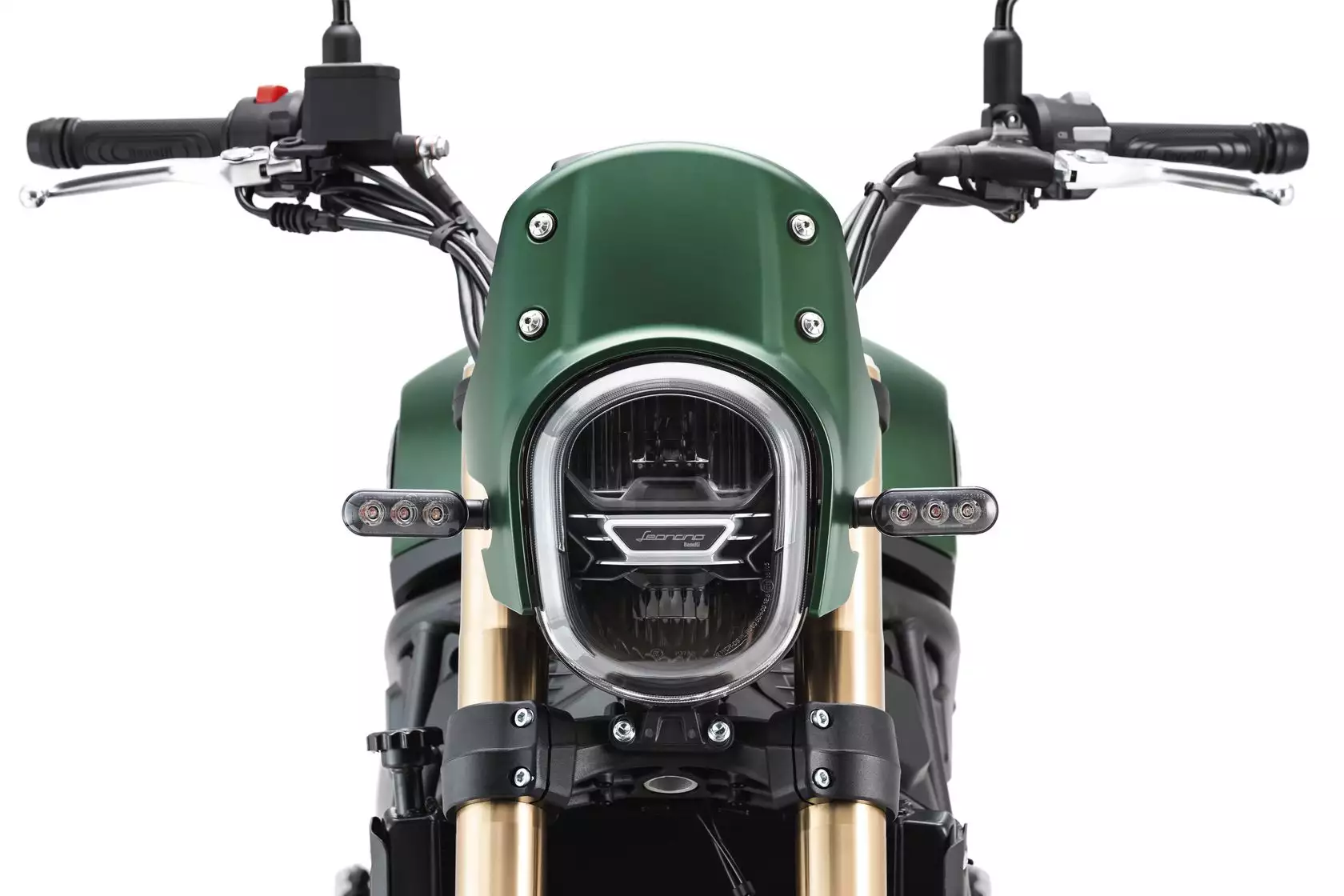 Face avant Benelli Leoncino 800T 2024 Face avant Benelli Leoncino 800T 2024