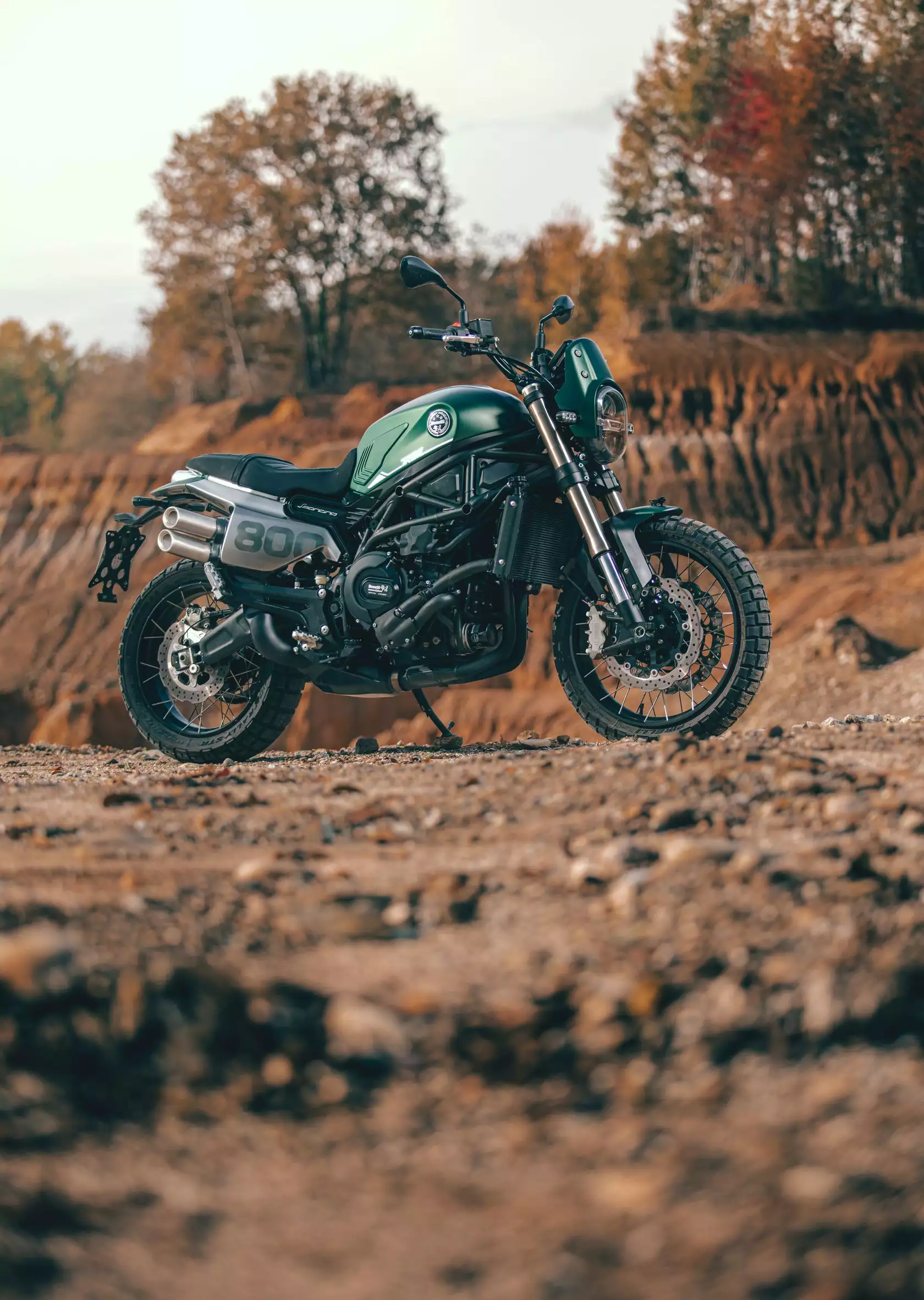 Benelli Leoncino 800T 2024 en statique Benelli Leoncino 800T 2024 en statique