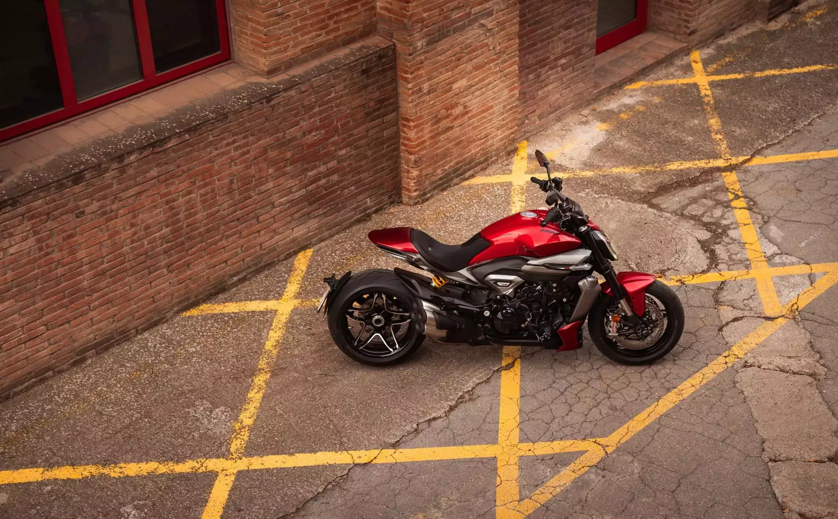 Ducati XDiavel V4 2025 vue du dessus Ducati XDiavel V4 2025 vue du dessus