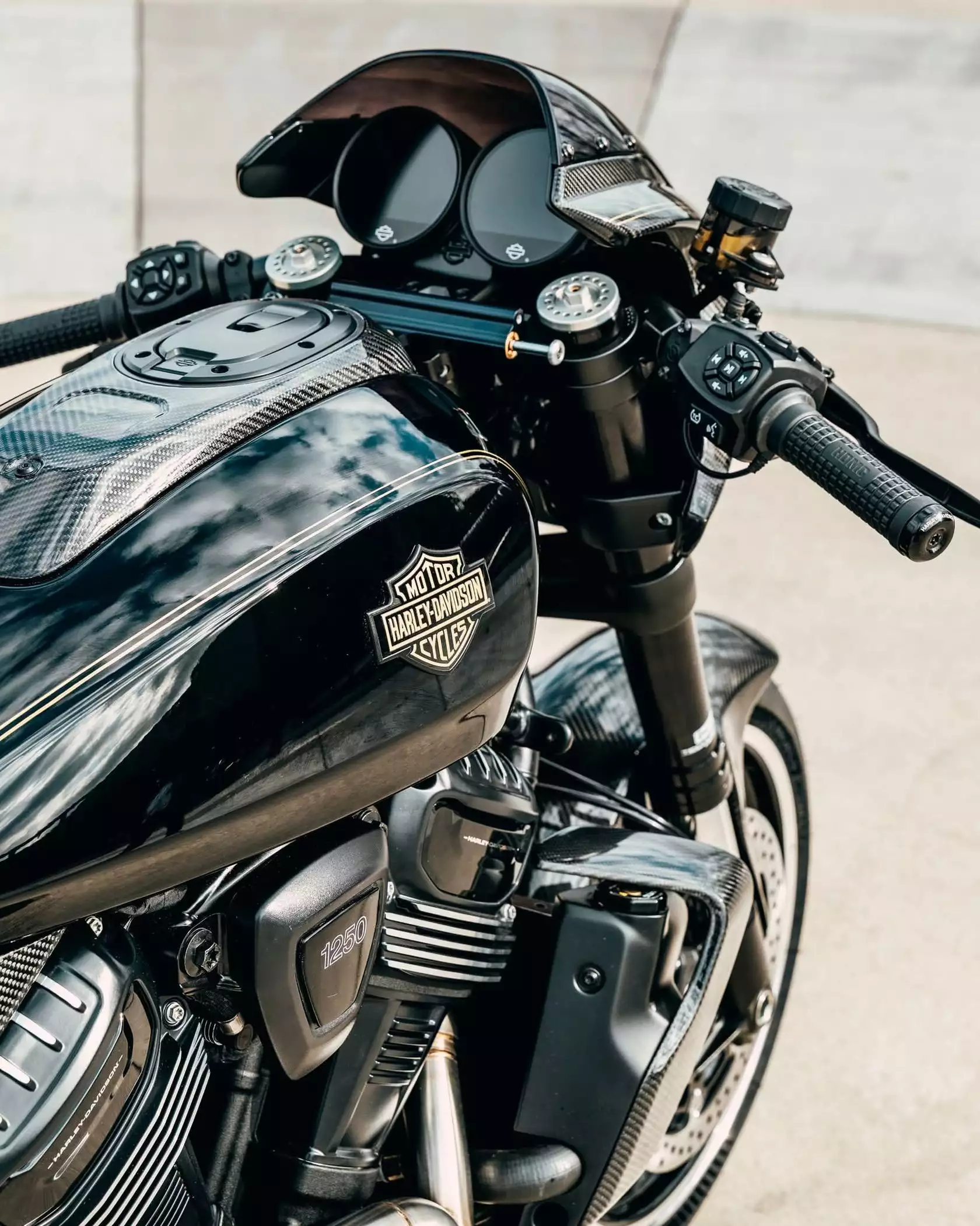 Ecran Harley-Davidson RMCR Concept 2026