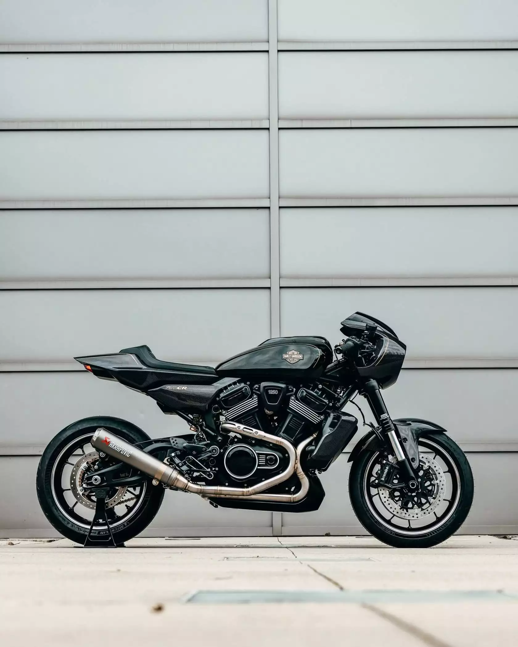 Harley-Davidson RMCR Concept 2026 en statique Harley-Davidson RMCR Concept 2026 en statique