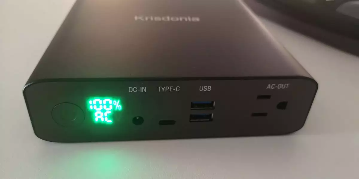 Batterie externe pour chargeur moto