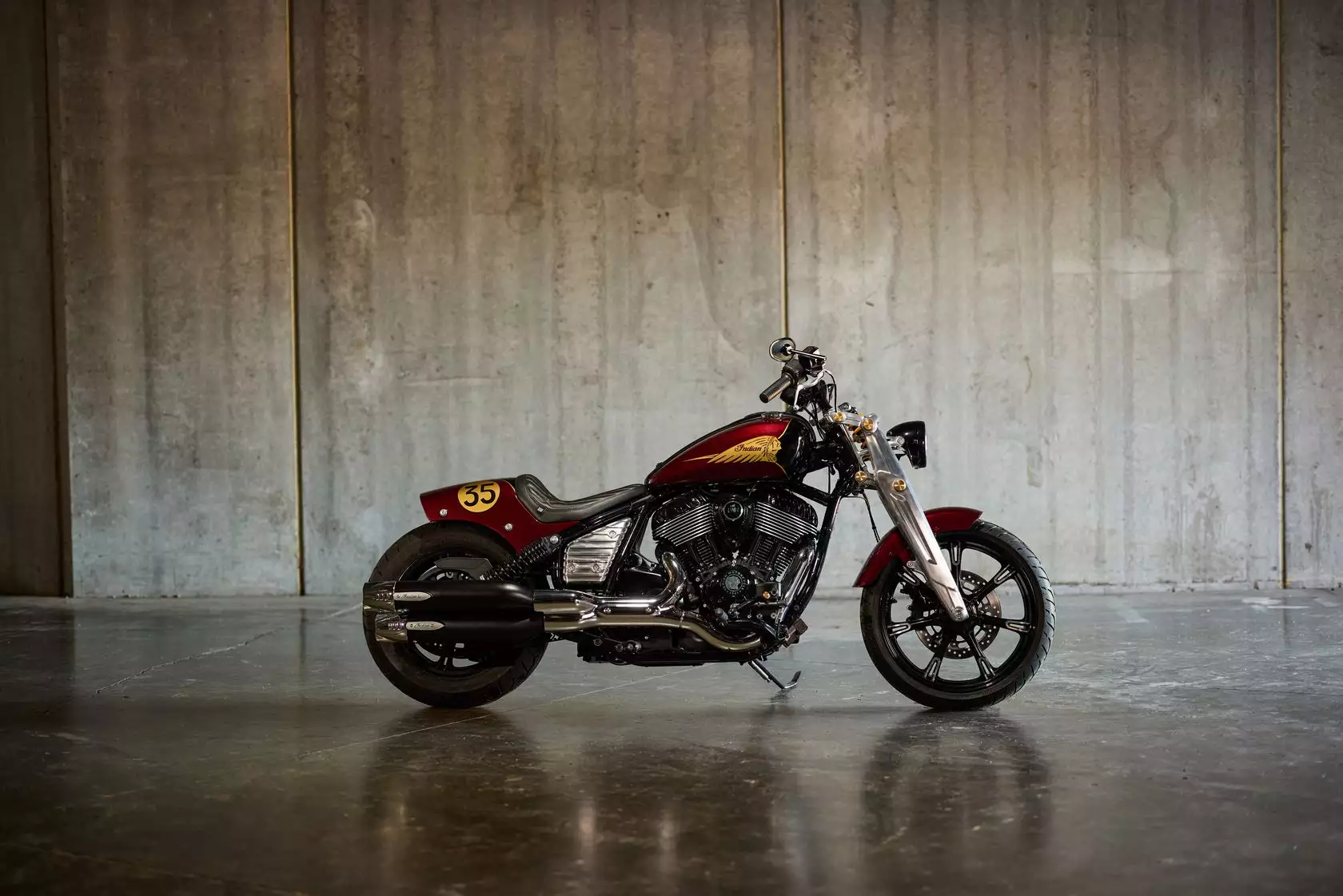 Concept moto Indian Girder 2026